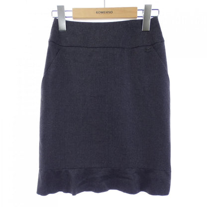 Chanel Vintage Skirt Gray