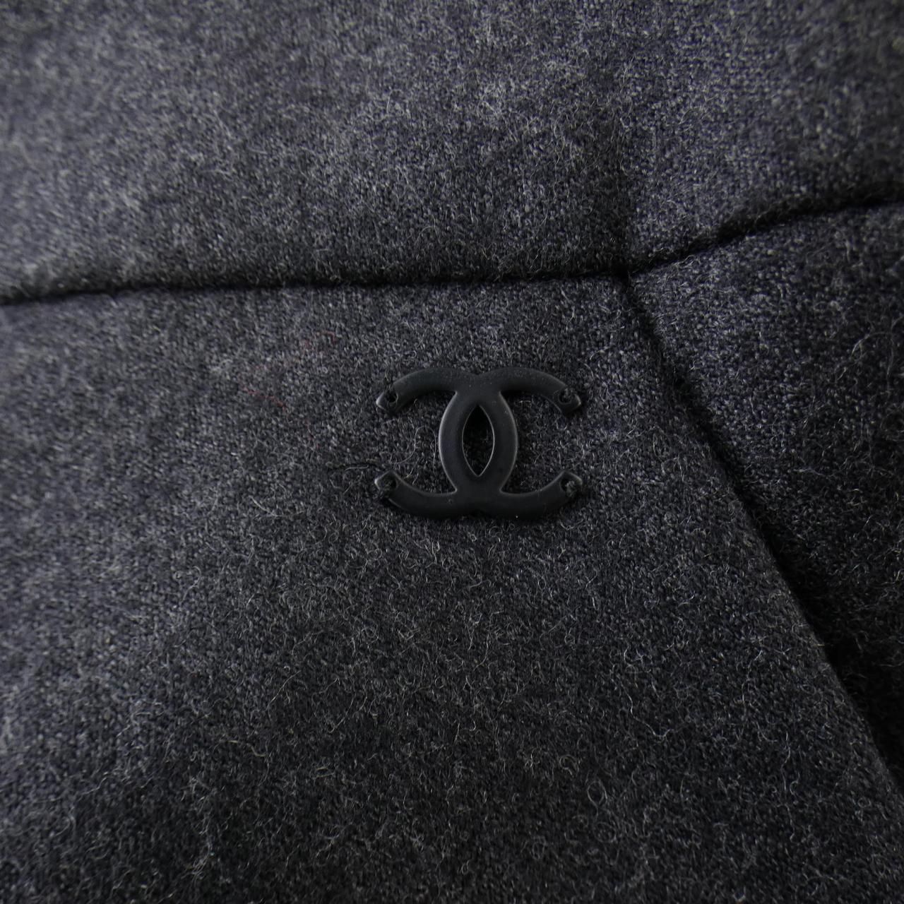 Chanel Vintage Skirt Gray — view 7