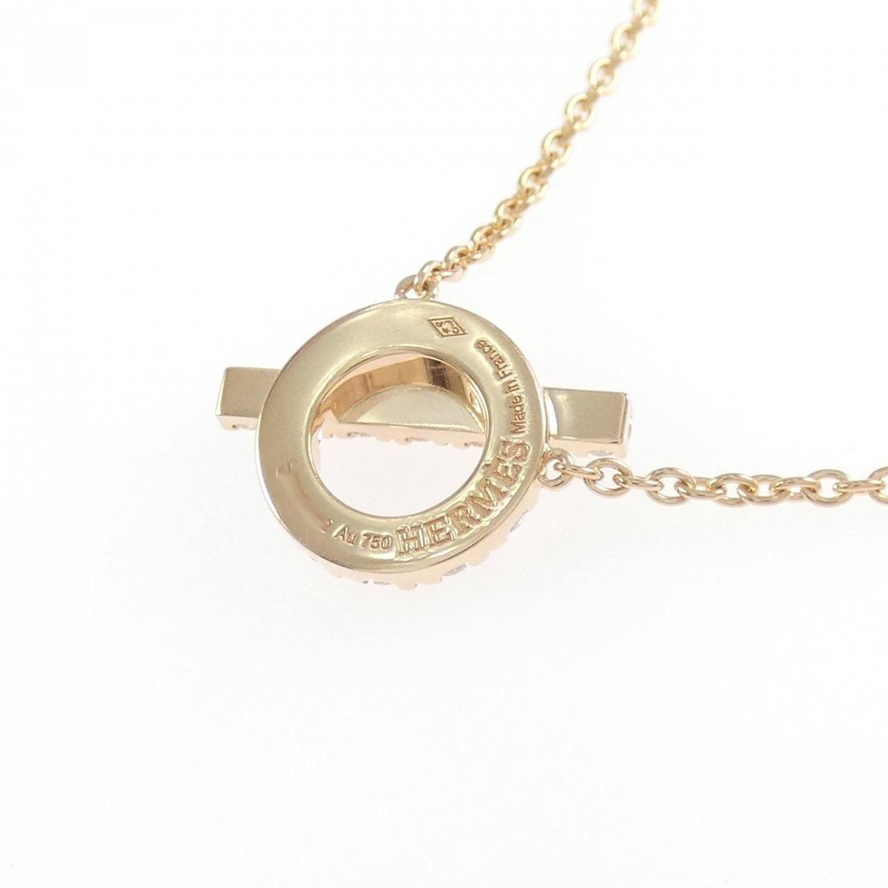 Hermes Finesse Necklace Gold — view 4