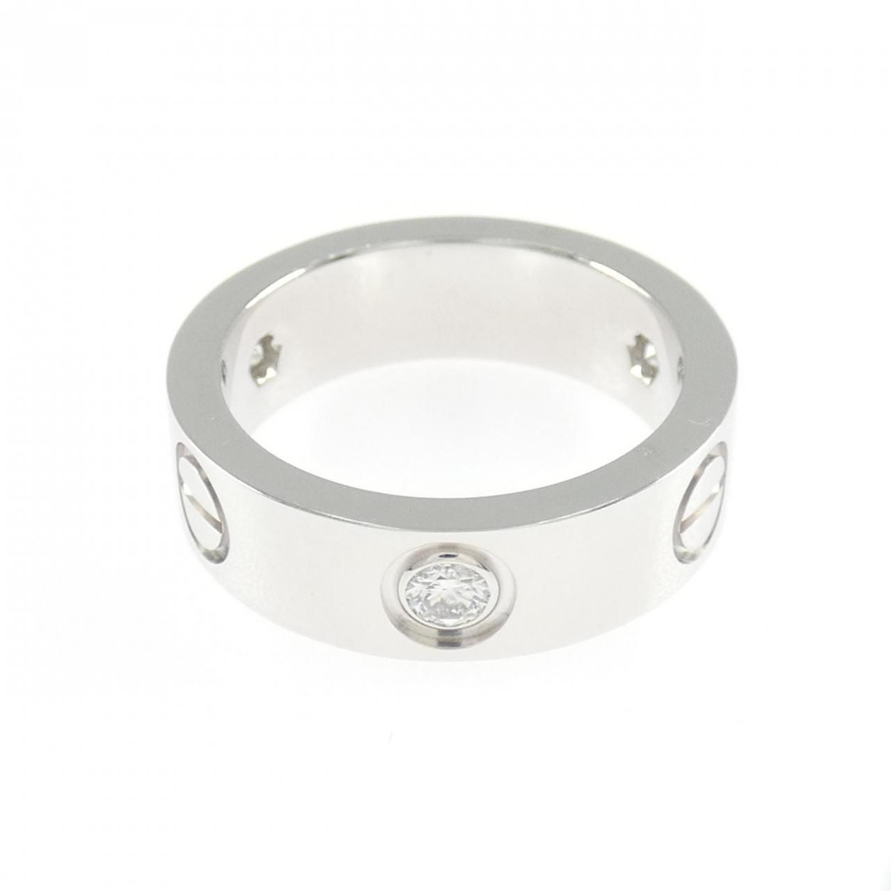 Cartier Love Half Diamond Ring — view 2