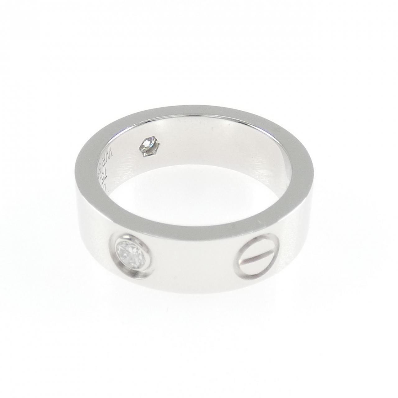 Cartier Love Half Diamond Ring — view 3
