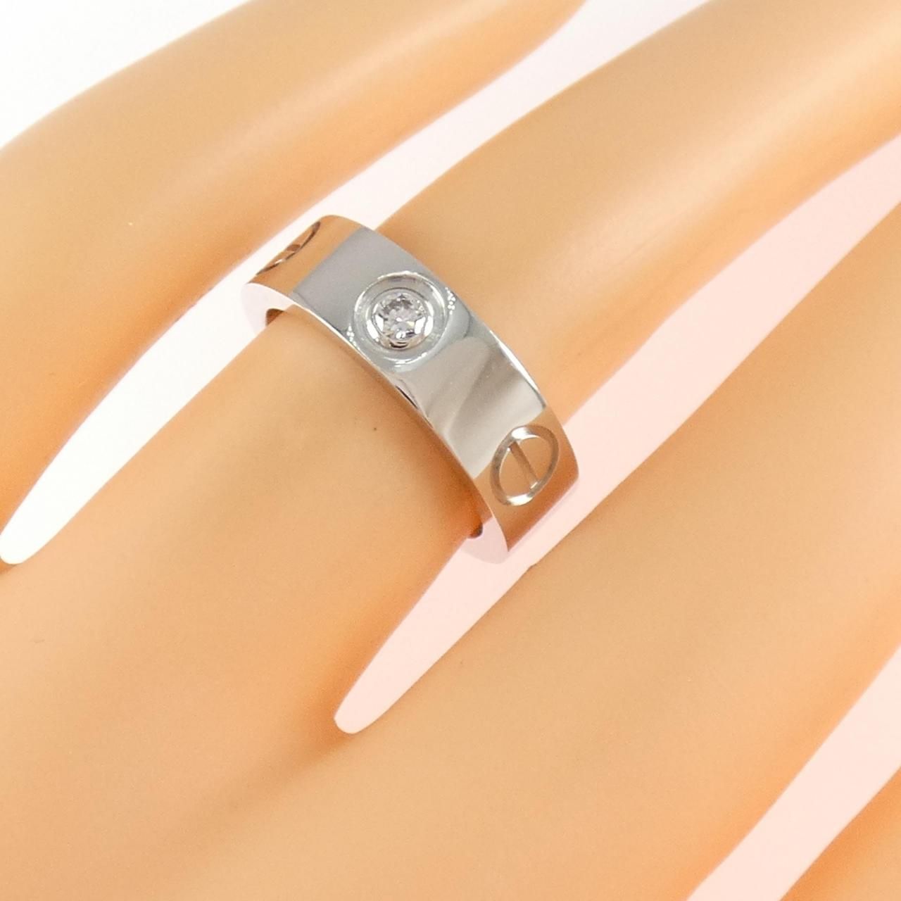 Cartier Love Half Diamond Ring — view 5