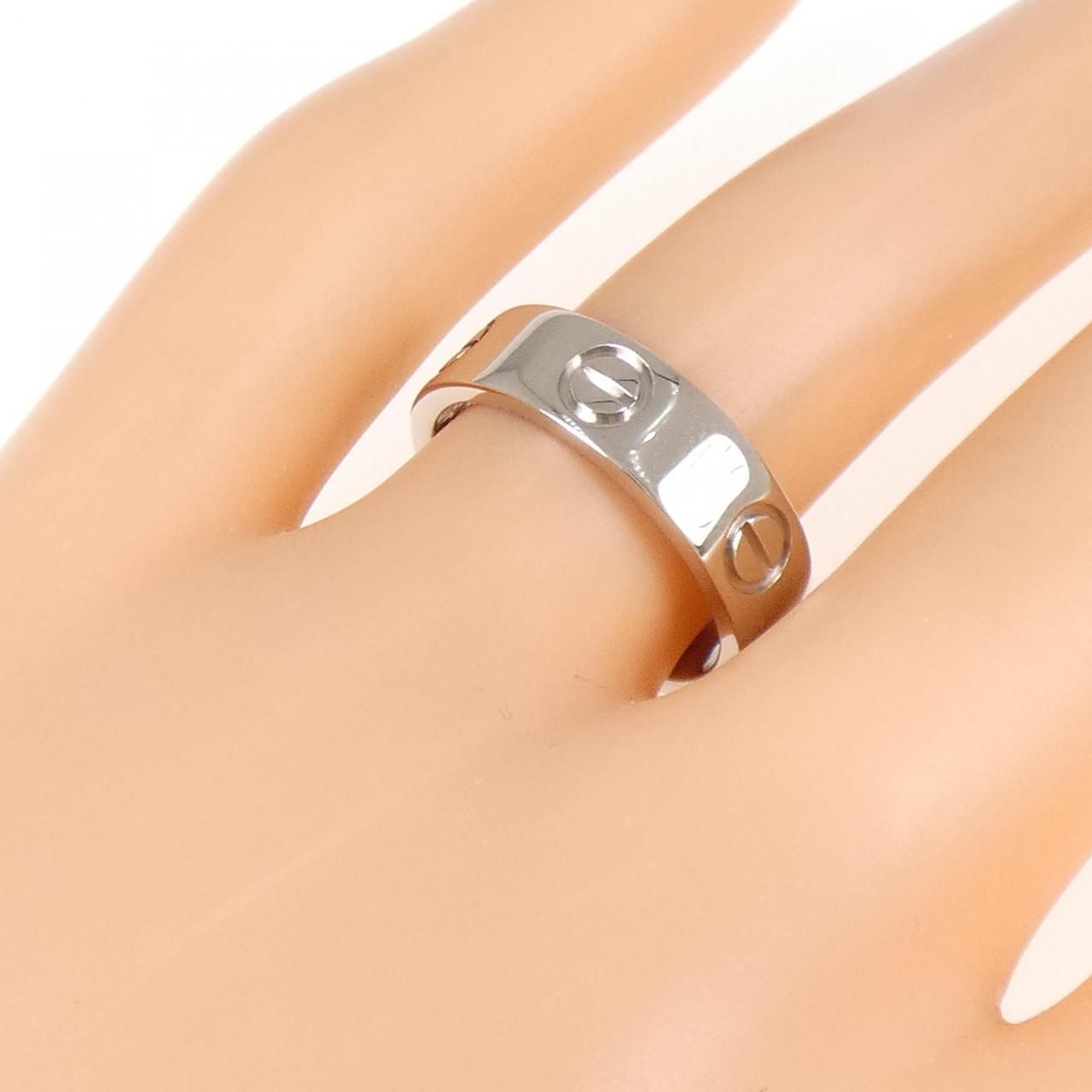 Cartier Love Ring White Gold — view 4