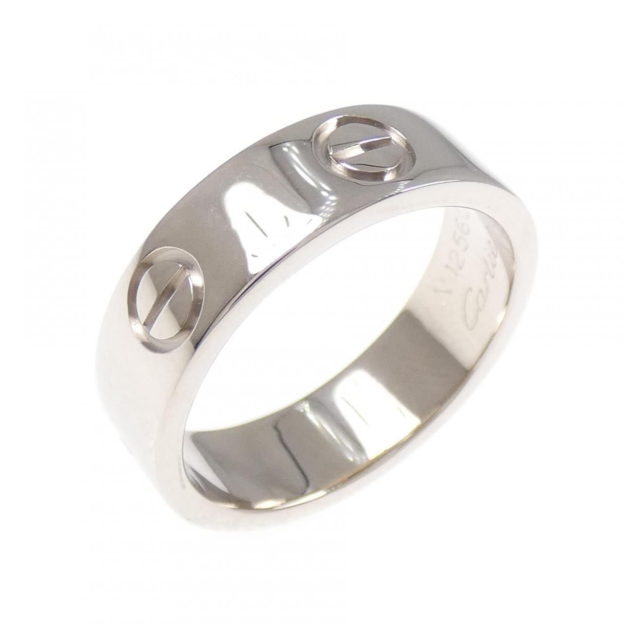 Cartier Love Ring White Gold