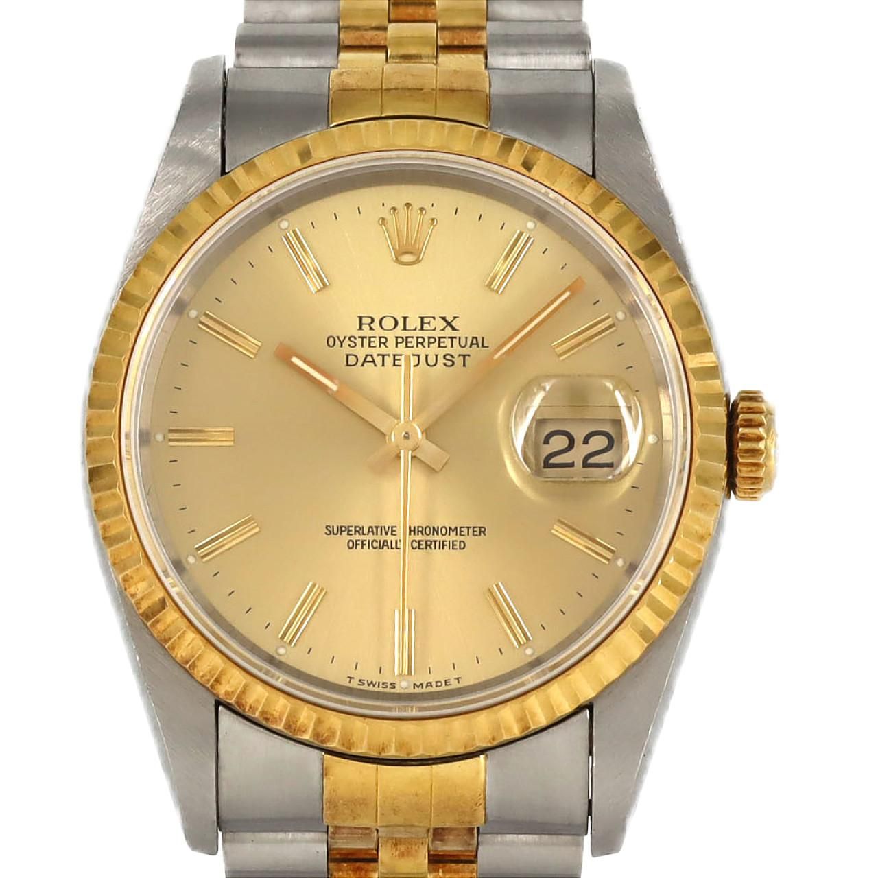 Rolex Datejust Automatic Winding S Number Watch