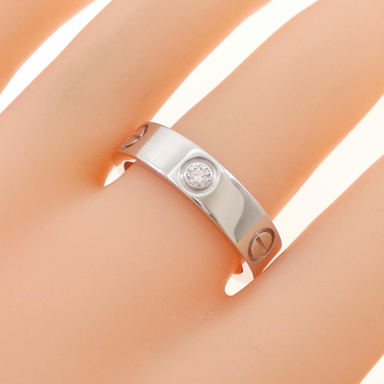 Cartier Love Half Diamond Ring — view 4