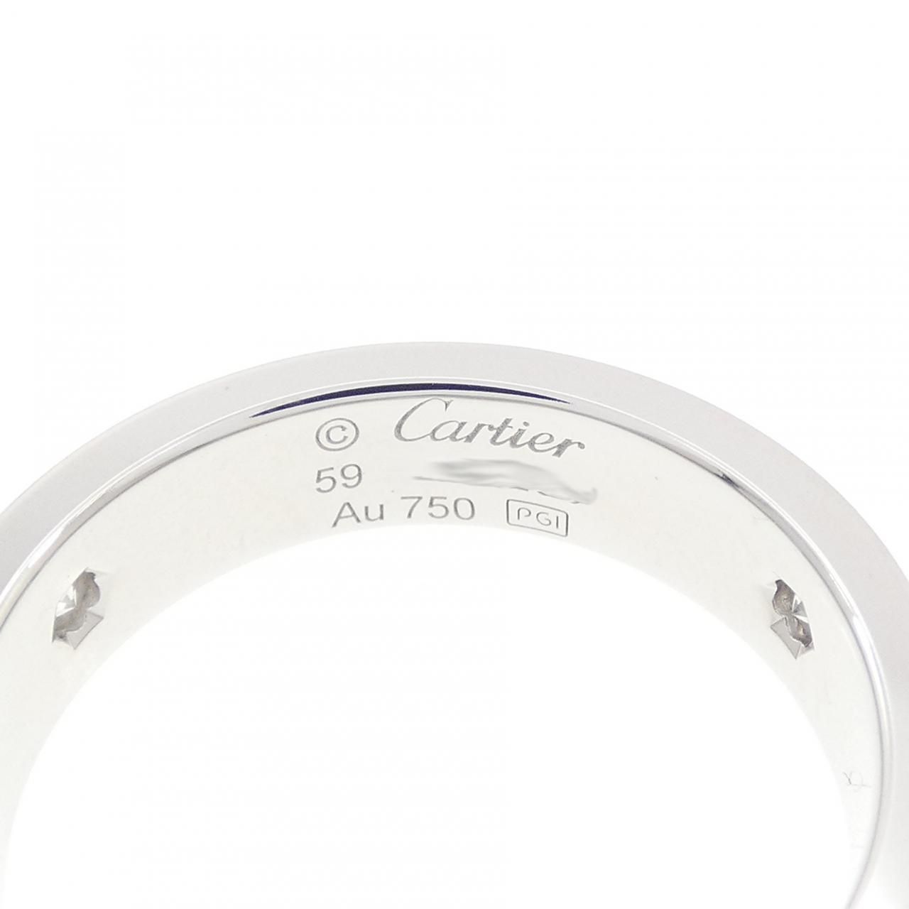 Cartier Love Half Diamond Ring — view 3