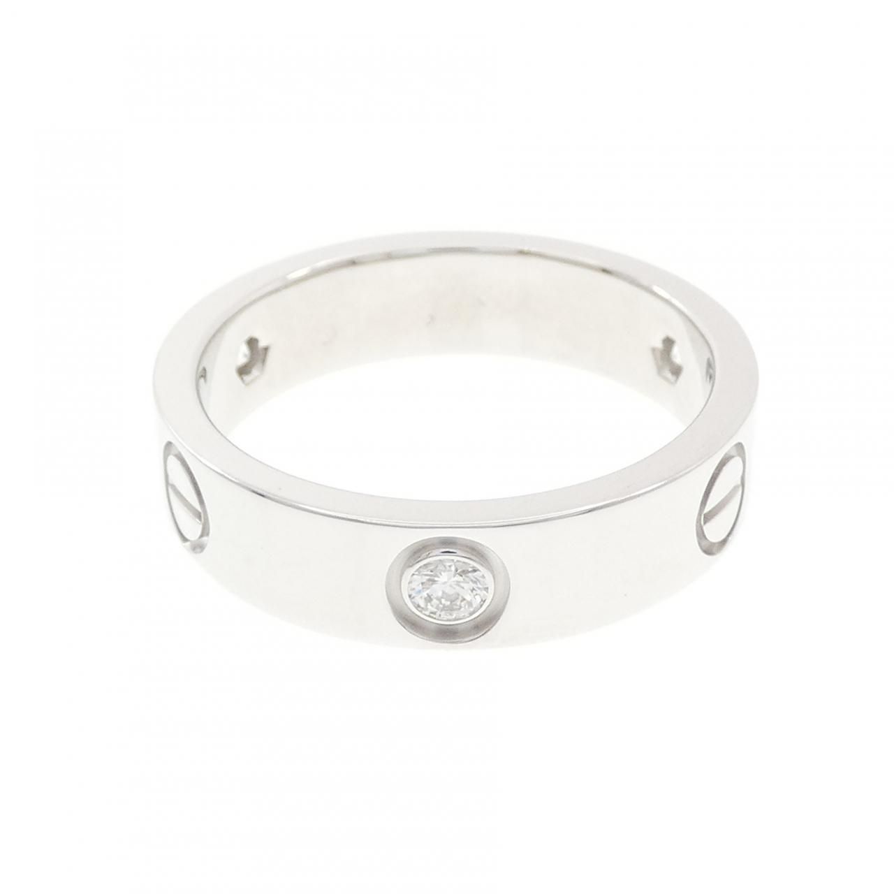 Cartier Love Half Diamond Ring — view 2