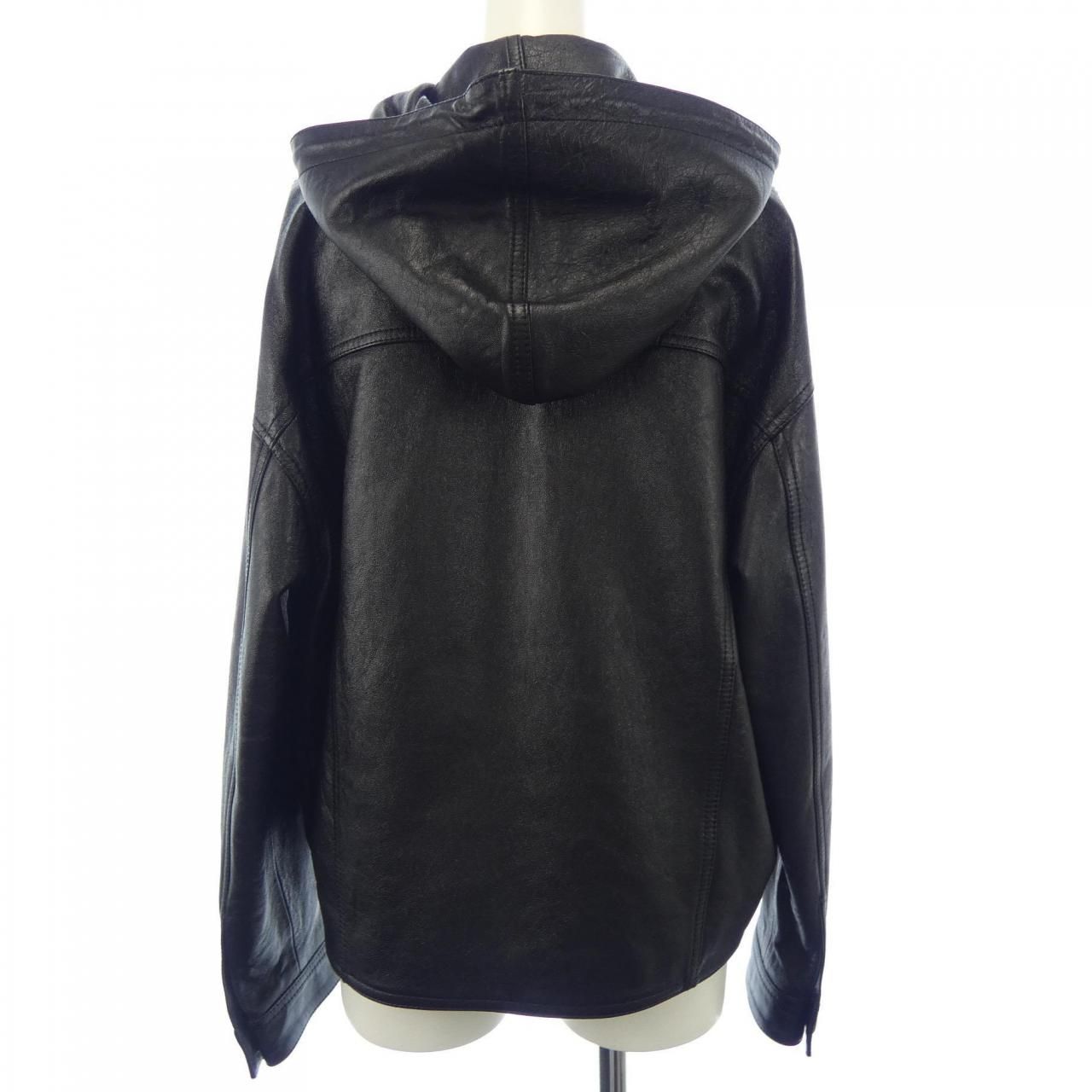 Celine Triomphe Leather Jacket — view 2