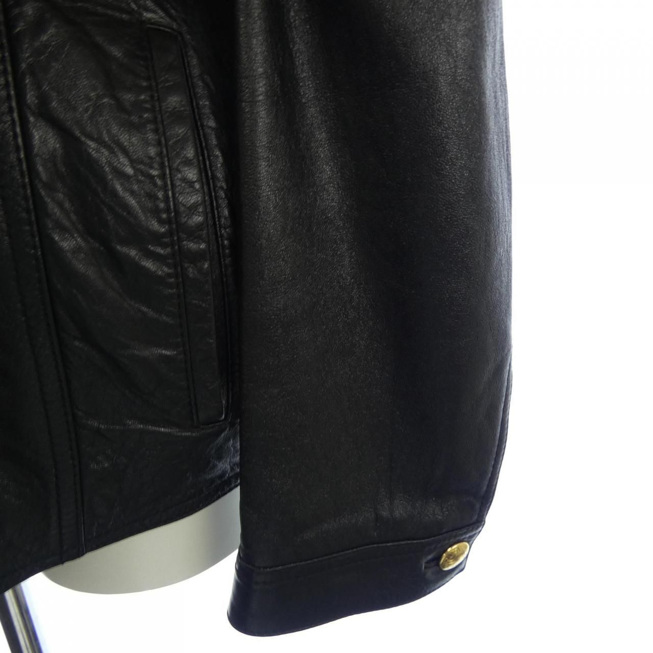 Celine Triomphe Leather Jacket — view 6