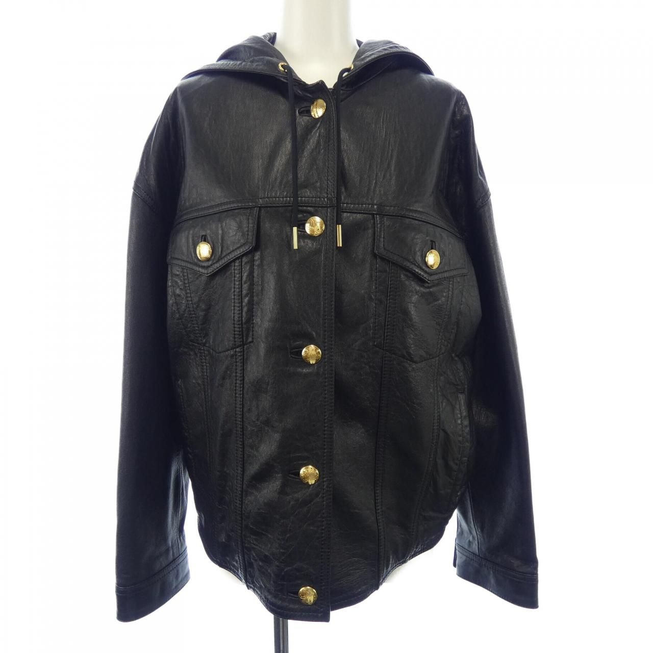 Celine Triomphe Leather Jacket