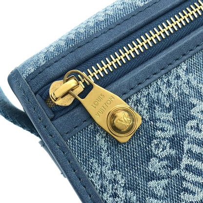 Louis Vuitton Damier Denim Bosphore Wearable Wallet Shoulder Bag — view 5