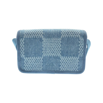 Louis Vuitton Damier Denim Bosphore Wearable Wallet Shoulder Bag — view 2