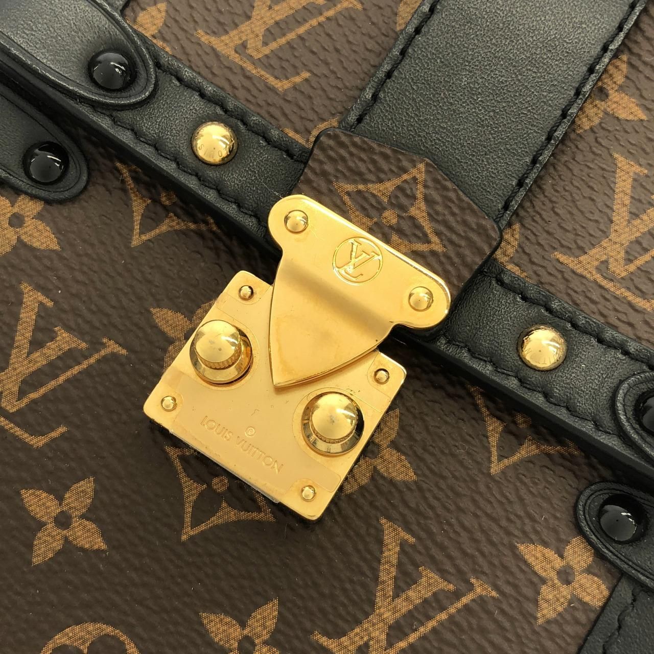 Louis Vuitton Monogram Pochette Trunk Vertical — view 7