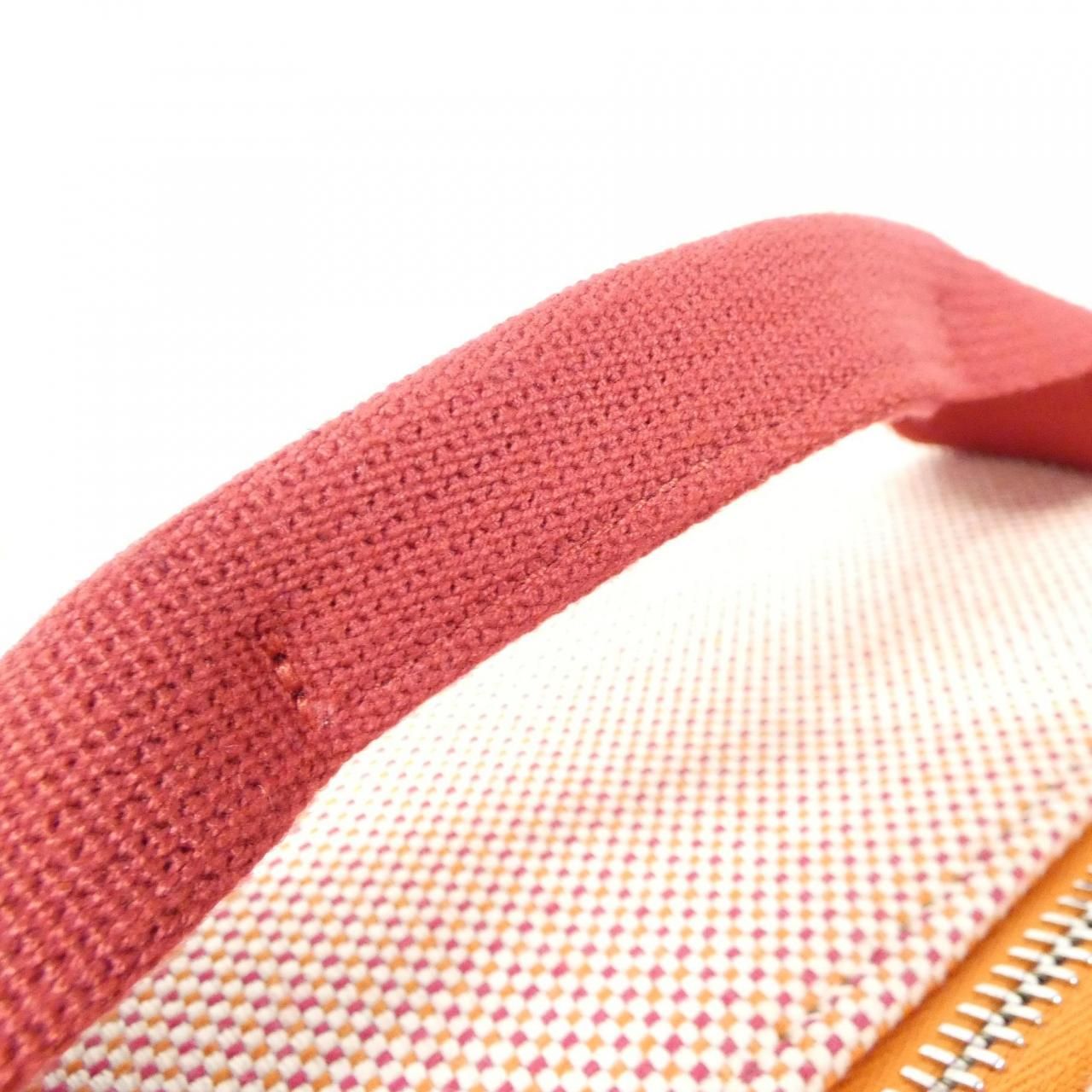 Hermes Cavern Bag Handbag Orange — view 4