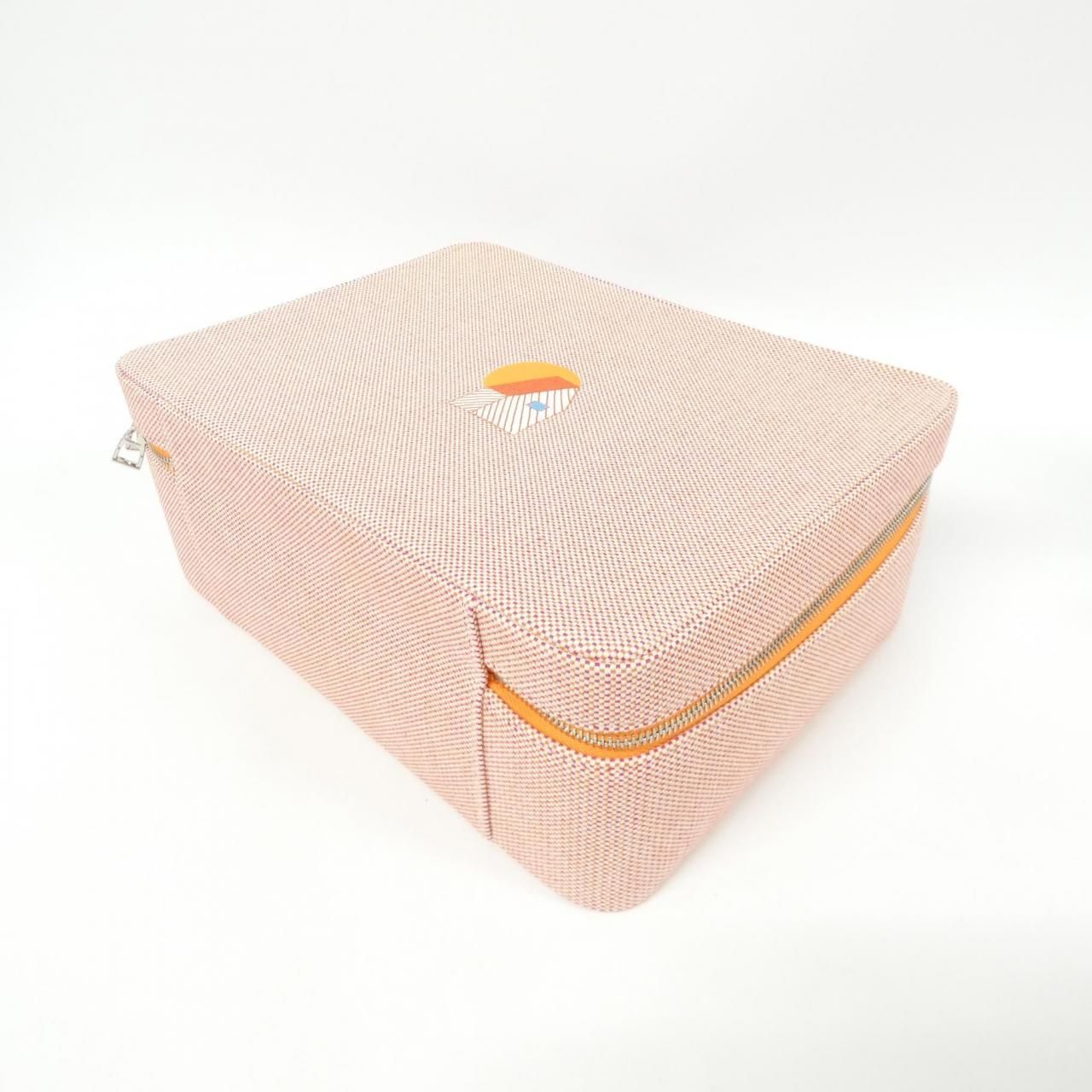 Hermes Cavern Bag Handbag Orange — view 3