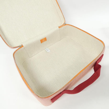 Hermes Cavern Bag Handbag Orange — view 5
