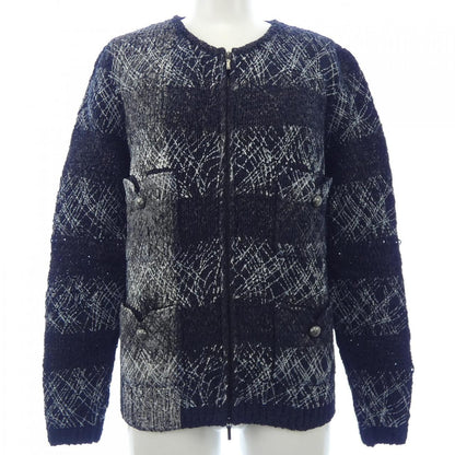 Chanel Collarless Jacket Black