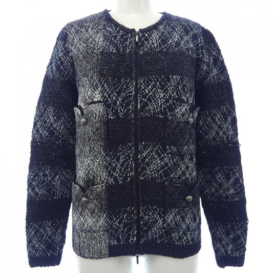 Chanel Collarless Jacket Black