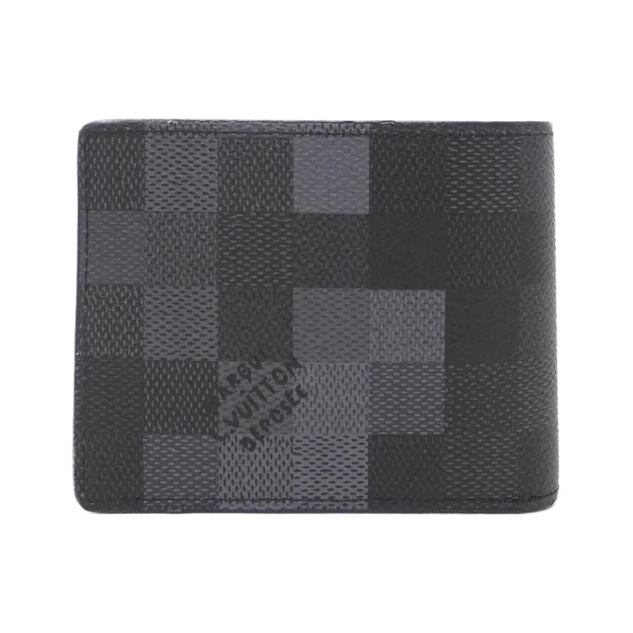 Louis Vuitton Camouflage Portefeuille Calf Billfold Wallet — view 2