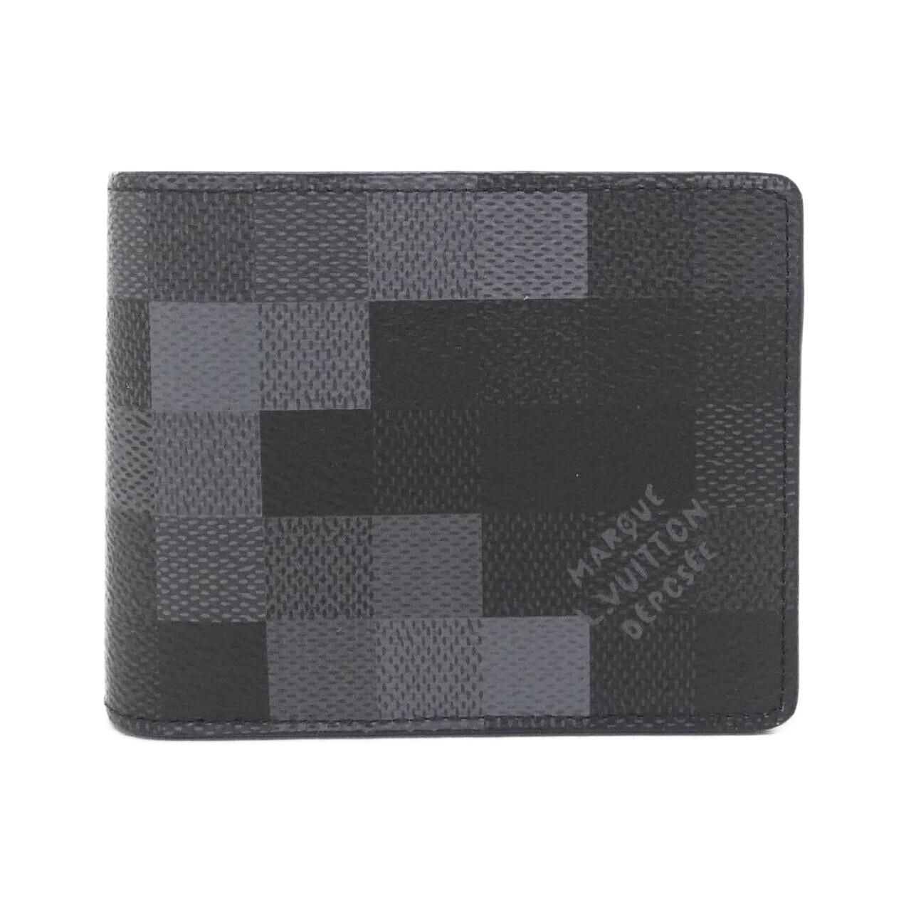 Louis Vuitton Camouflage Portefeuille Calf Billfold Wallet