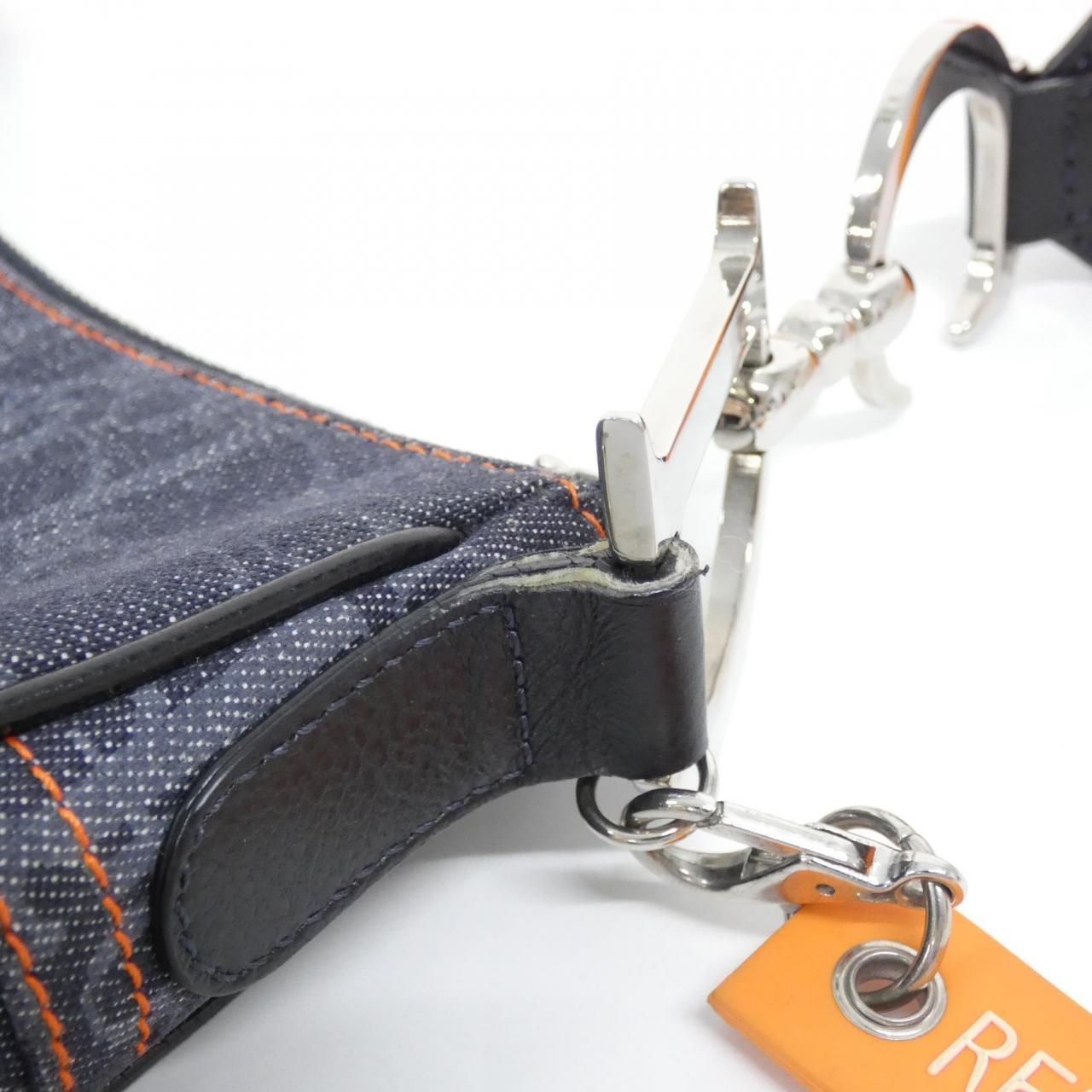 Dior Vintage Saddle Shoulder Bag — view 7