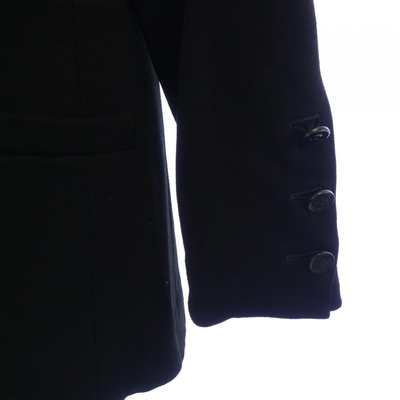 Chanel Vintage Coat Black — view 6