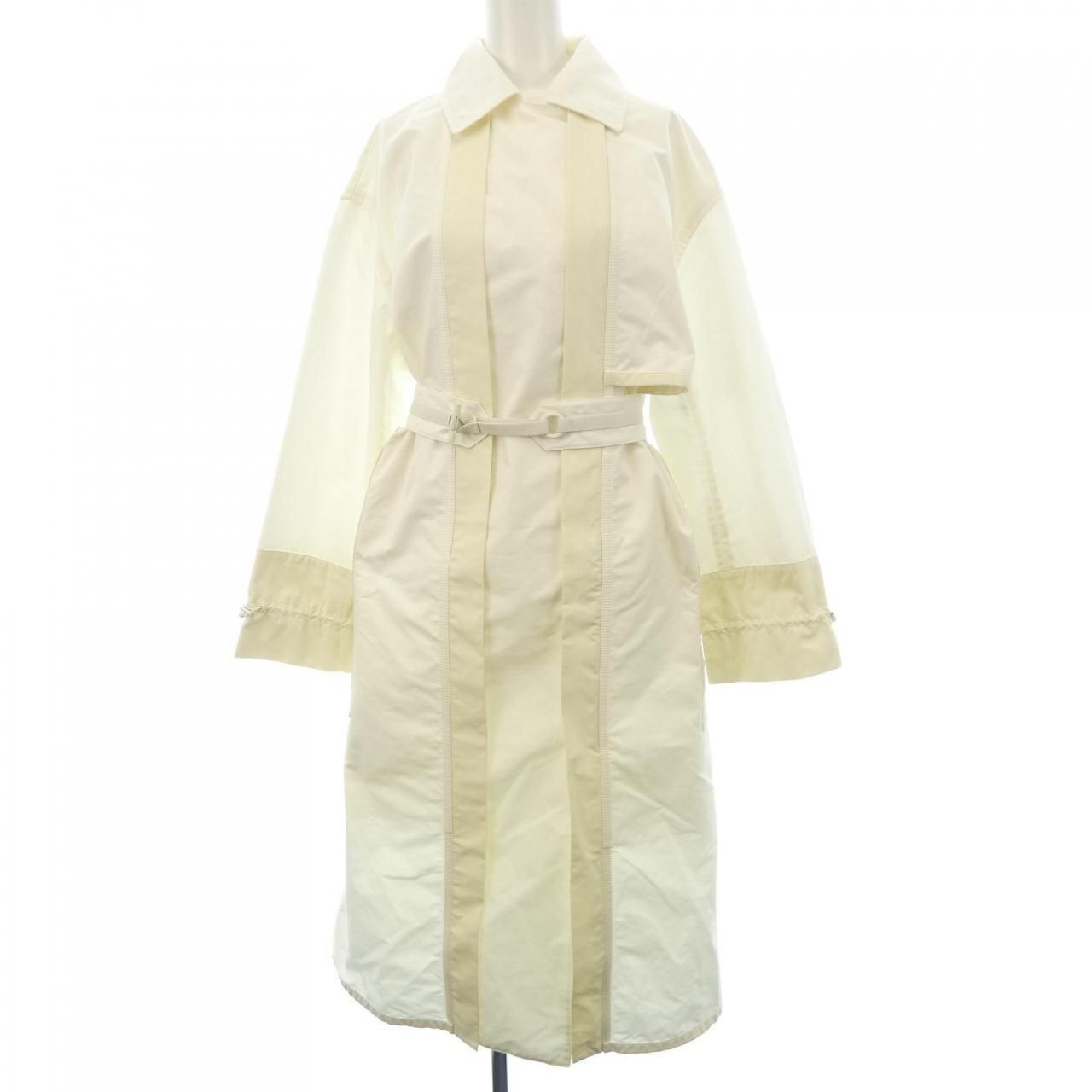 Hermes Coat White