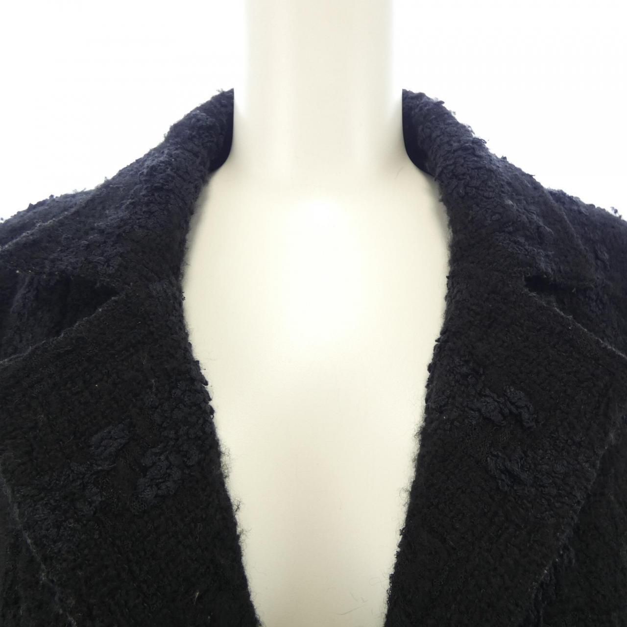 Chanel Vintage Coat Black — view 5