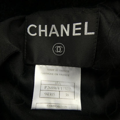Chanel Vintage Coat Black — view 4