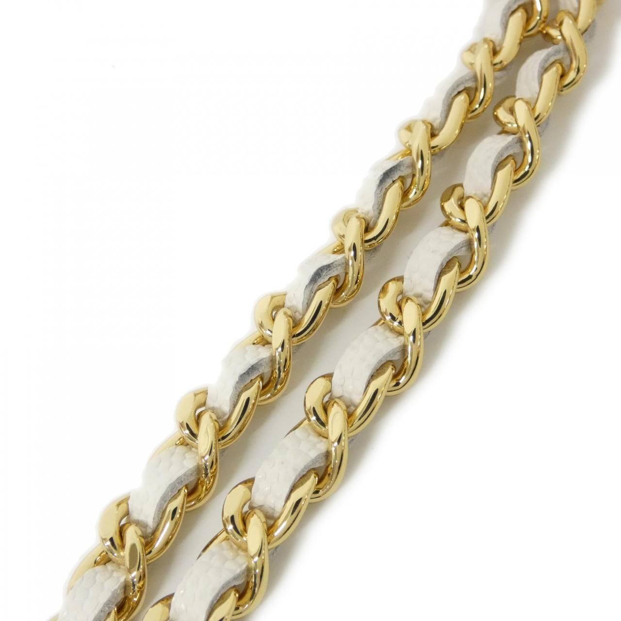 Chanel Chain Clutch White — view 7