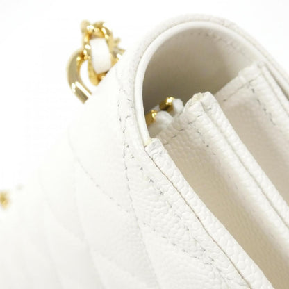 Chanel Chain Clutch White — view 5