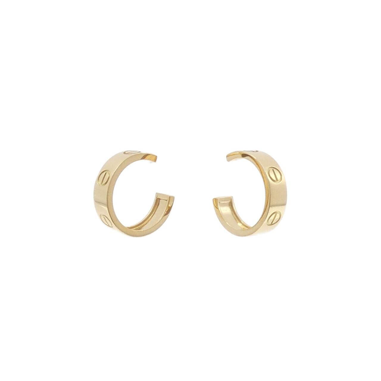 Cartier Love Earrings Gold