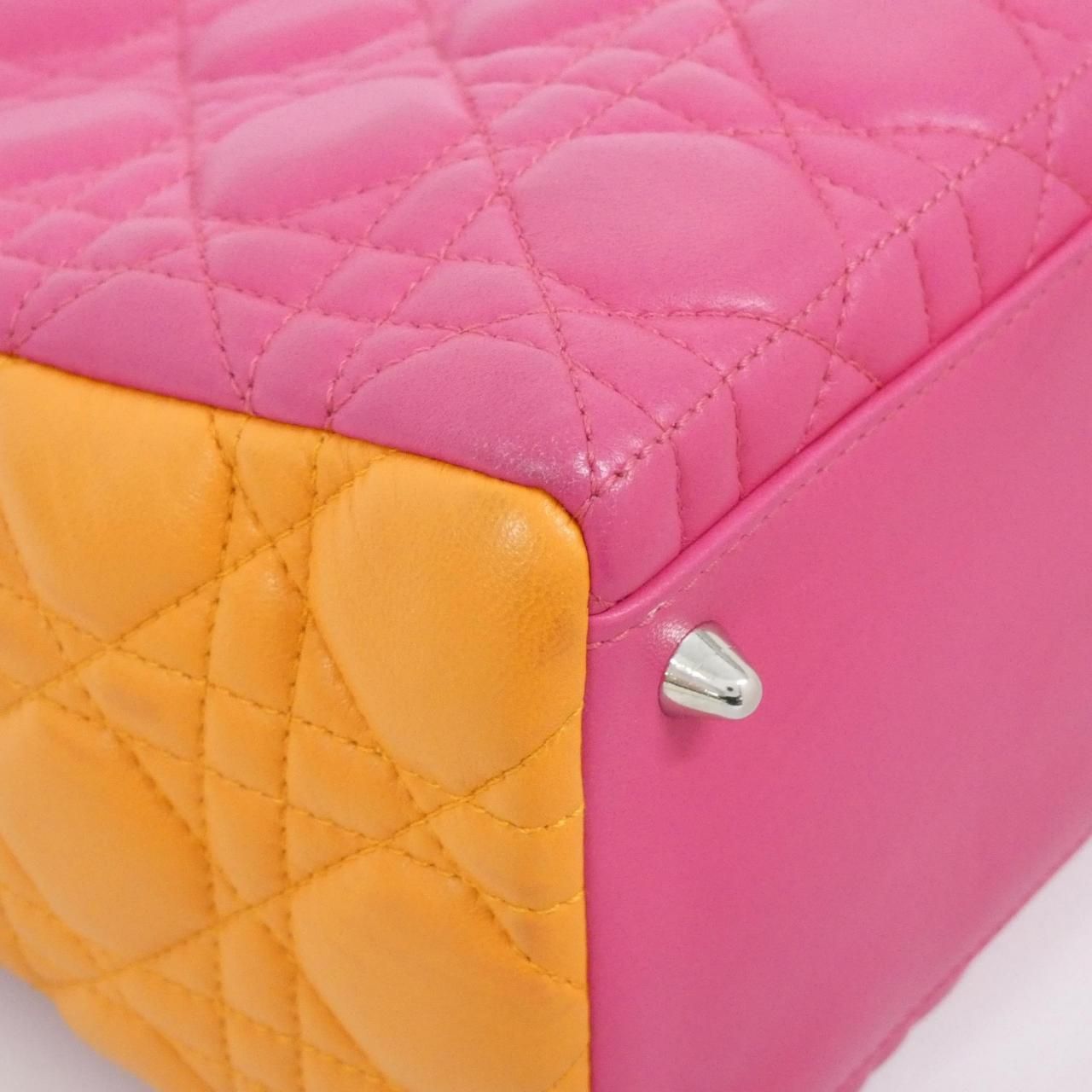Dior Lady Bag Handbag Pink — view 4