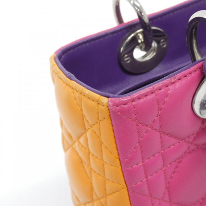 Dior Lady Bag Handbag Pink — view 6