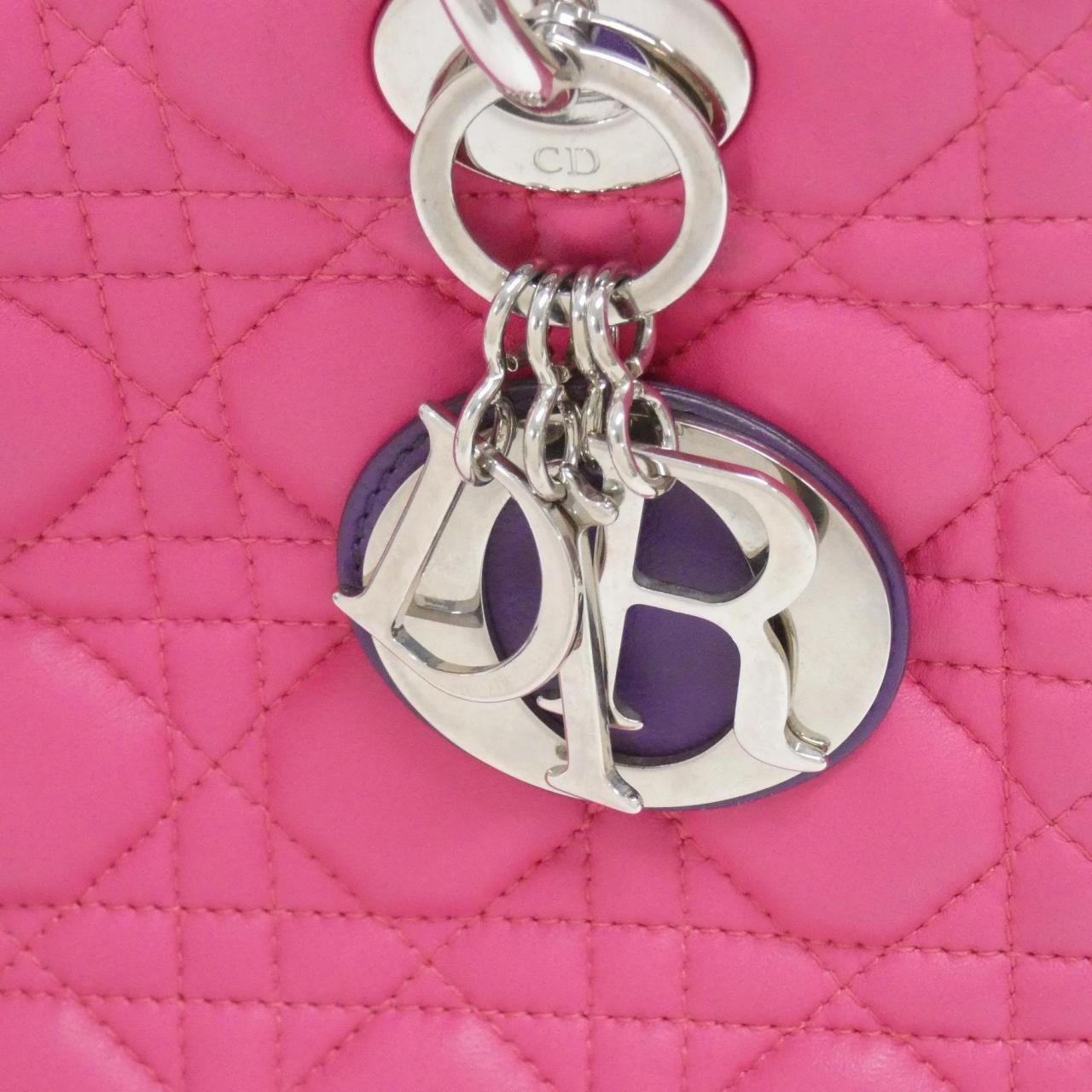 Dior Lady Bag Handbag Pink — view 7