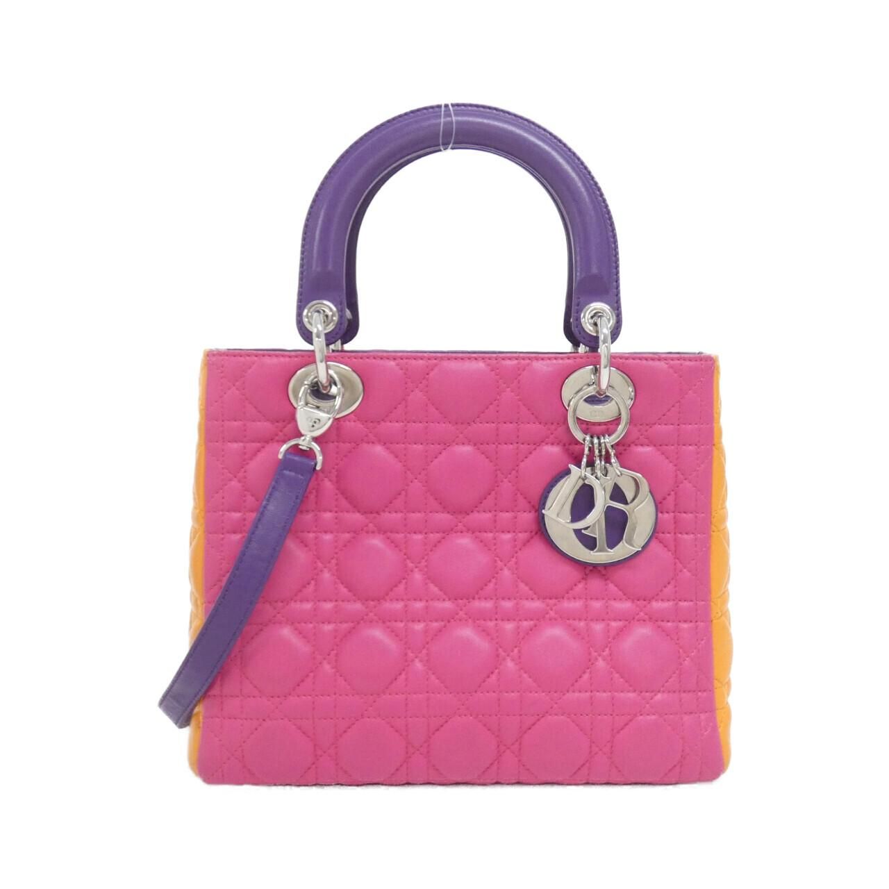 Dior Lady Bag Handbag Pink