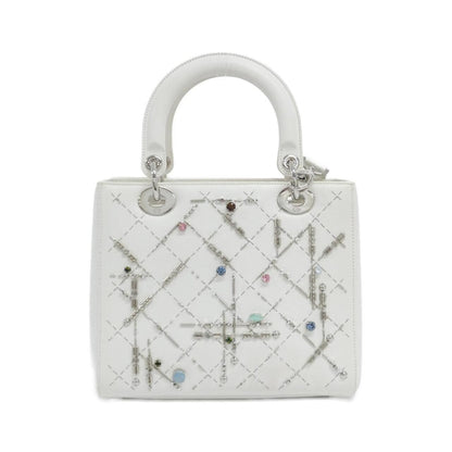 Dior Lady Bag Handbag White — view 2