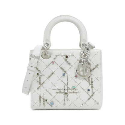 Dior Lady Bag Handbag White
