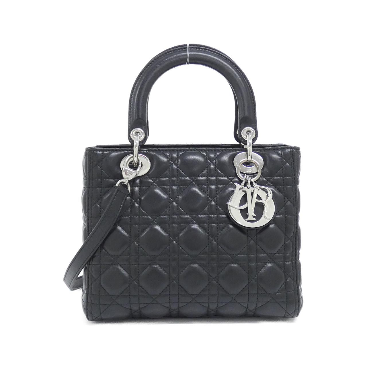 Dior Lady Bag Handbag Black