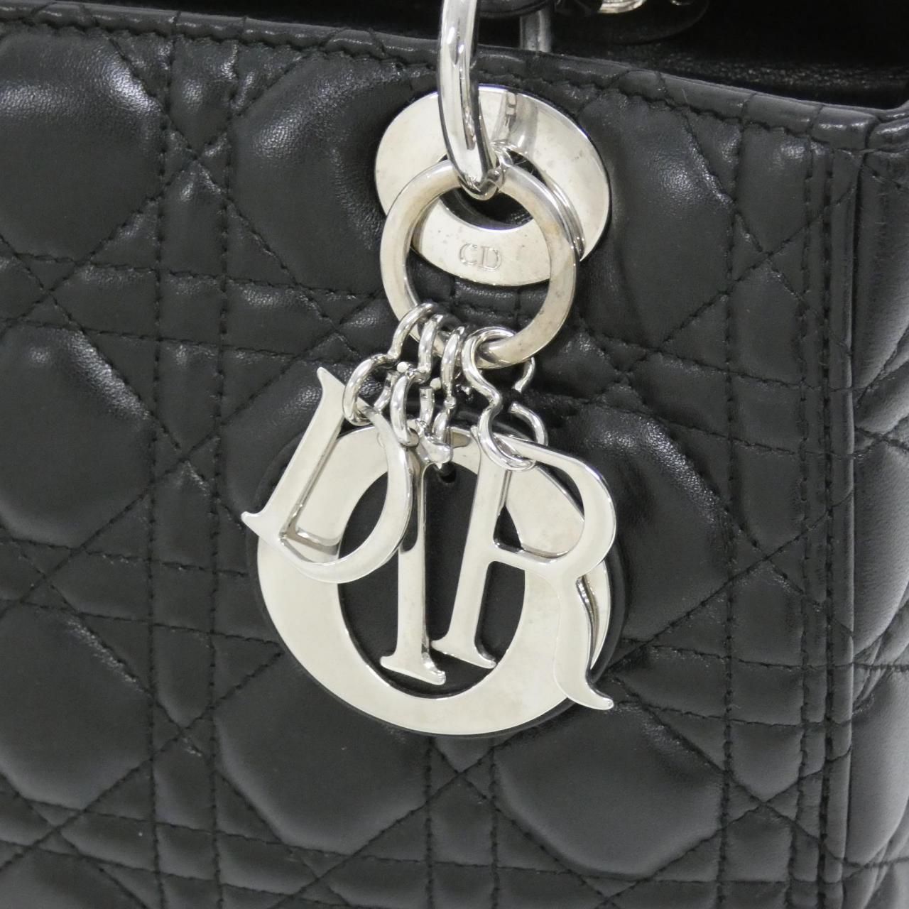 Dior Lady Bag Handbag Black — view 5