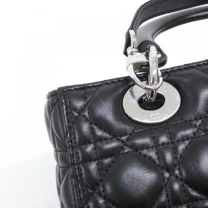 Dior Lady Bag Handbag Black — view 4