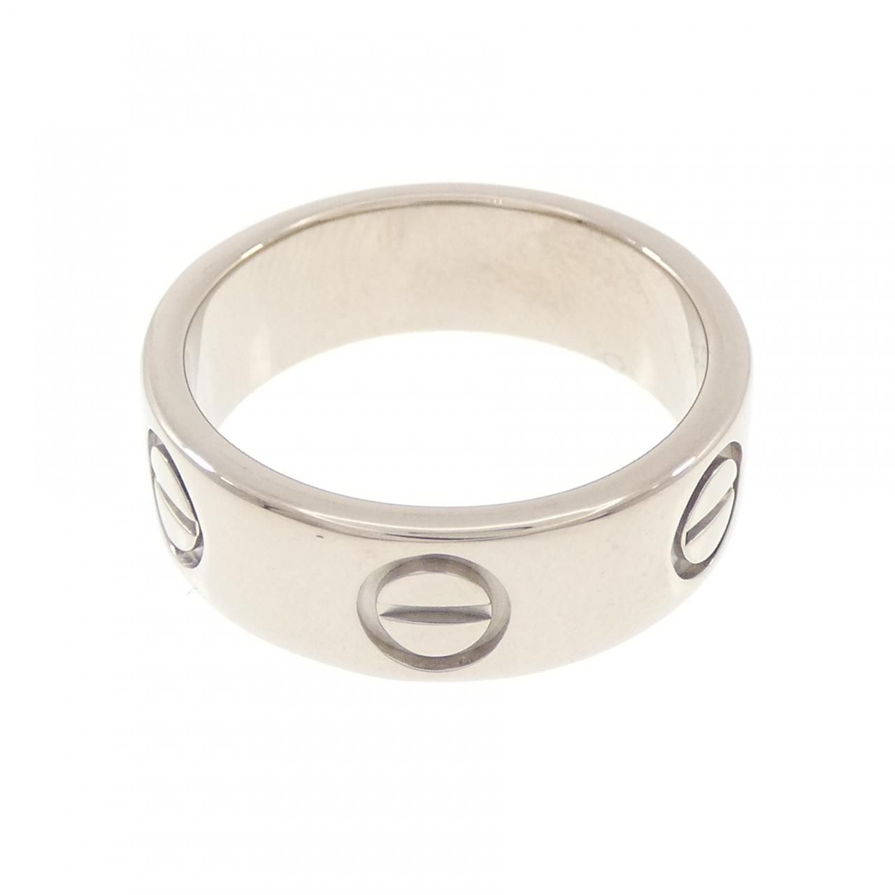 Cartier Love Ring White Gold — view 2