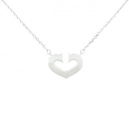 Cartier Chheart Necklace White Gold