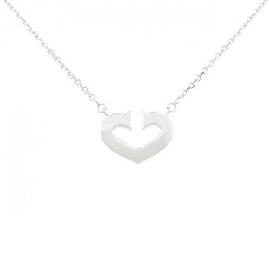 Cartier Chheart Necklace White Gold