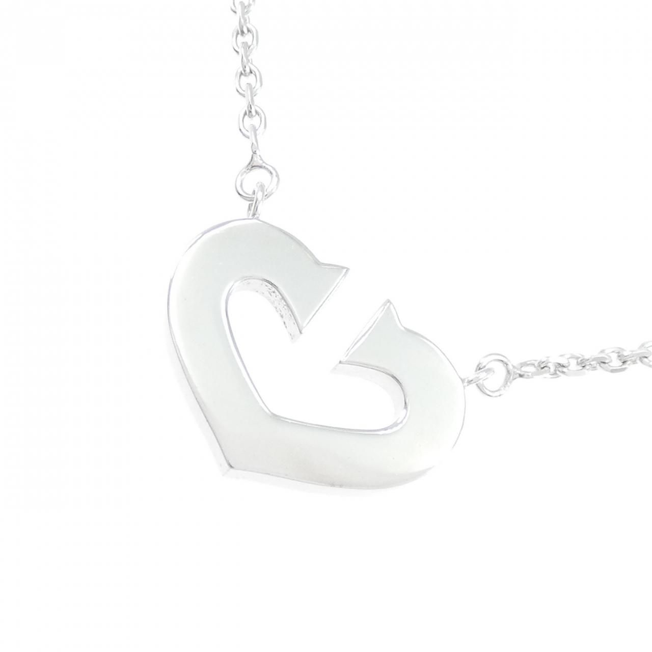 Cartier Chheart Necklace White Gold — view 3