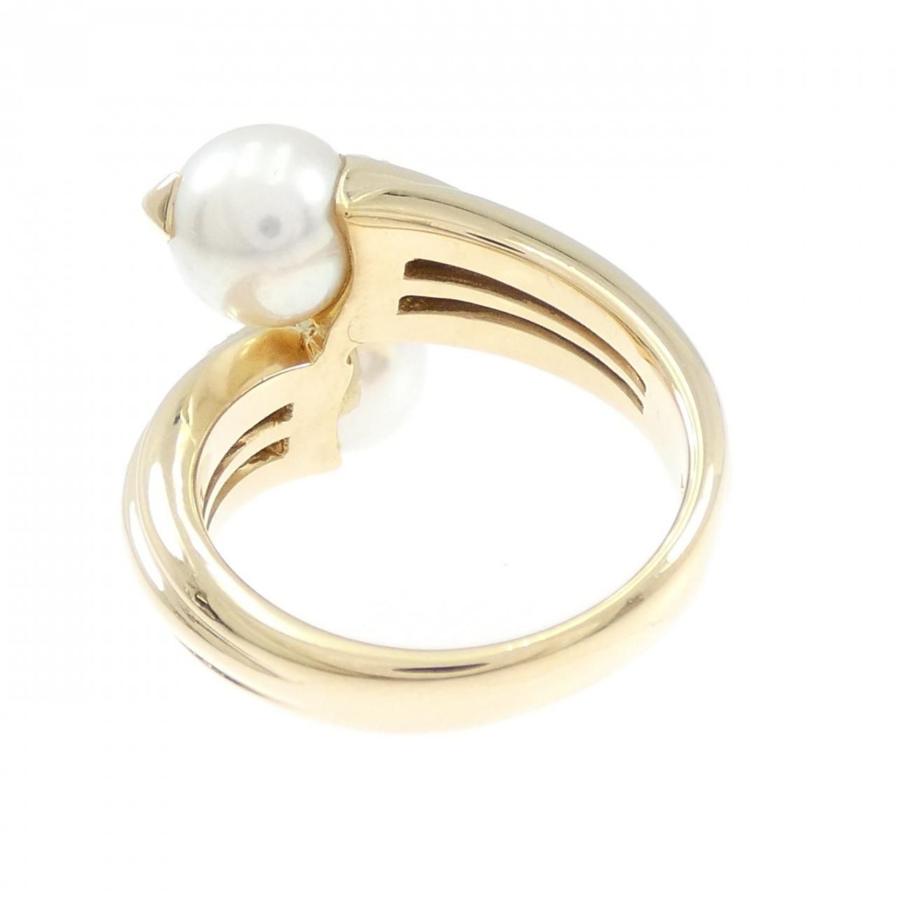 Bvlgari Akoya Pearl Ring — view 3