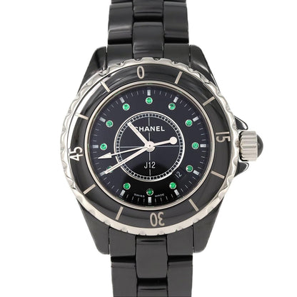 Chanel 33 mm Emerald Ceramic Quartz