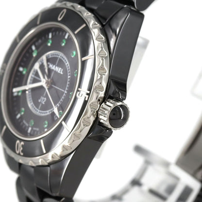 Chanel 33 mm Emerald Ceramic Quartz — view 4