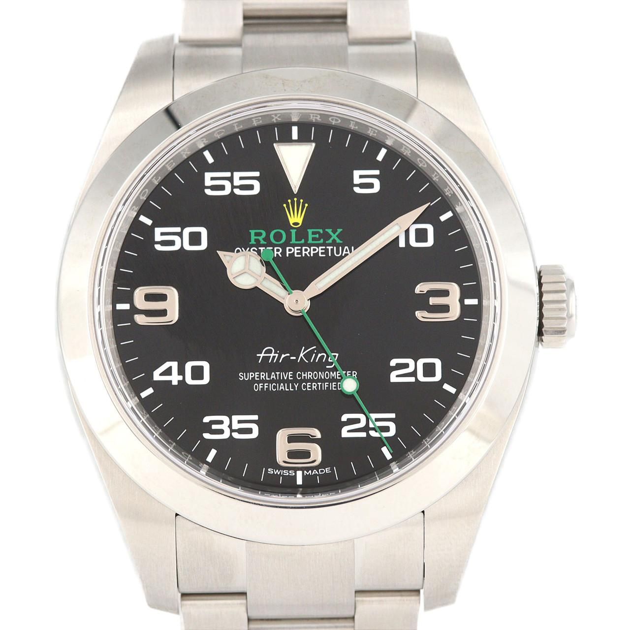 Rolex Air King SS Automatic Winding Watch